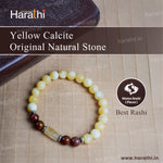 Yellow Calcite Bracelet- Pisces Zodiac (Meena Rashi)