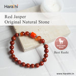 Red Jasper Bracelet- Aries Zodiac (Mesha Rashi)