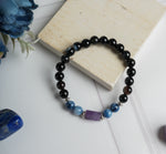 Black Tourmaline Bracelet- Aquarius Zodiac (Kumbh Rashi)