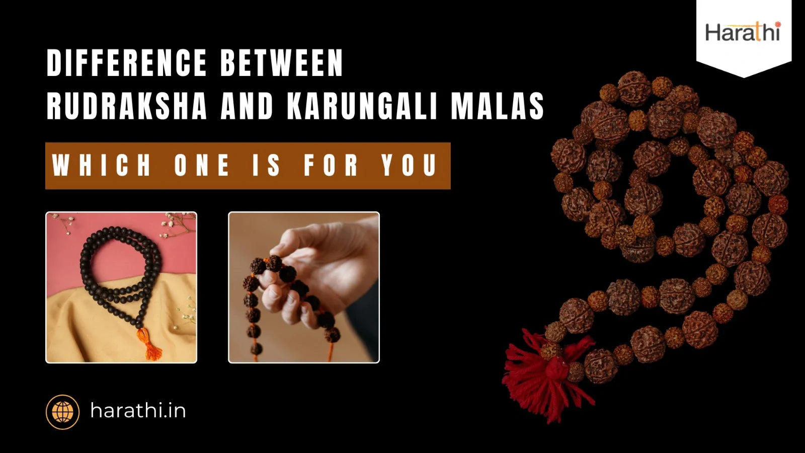 Difference Between Rudraksha and Karungali Malas: Which One Is for You