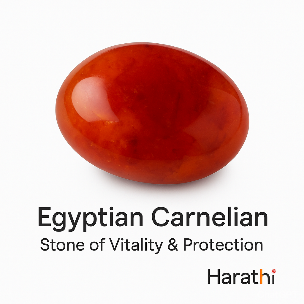 Egyptian Carnelian – Stone of Vitality & Protection