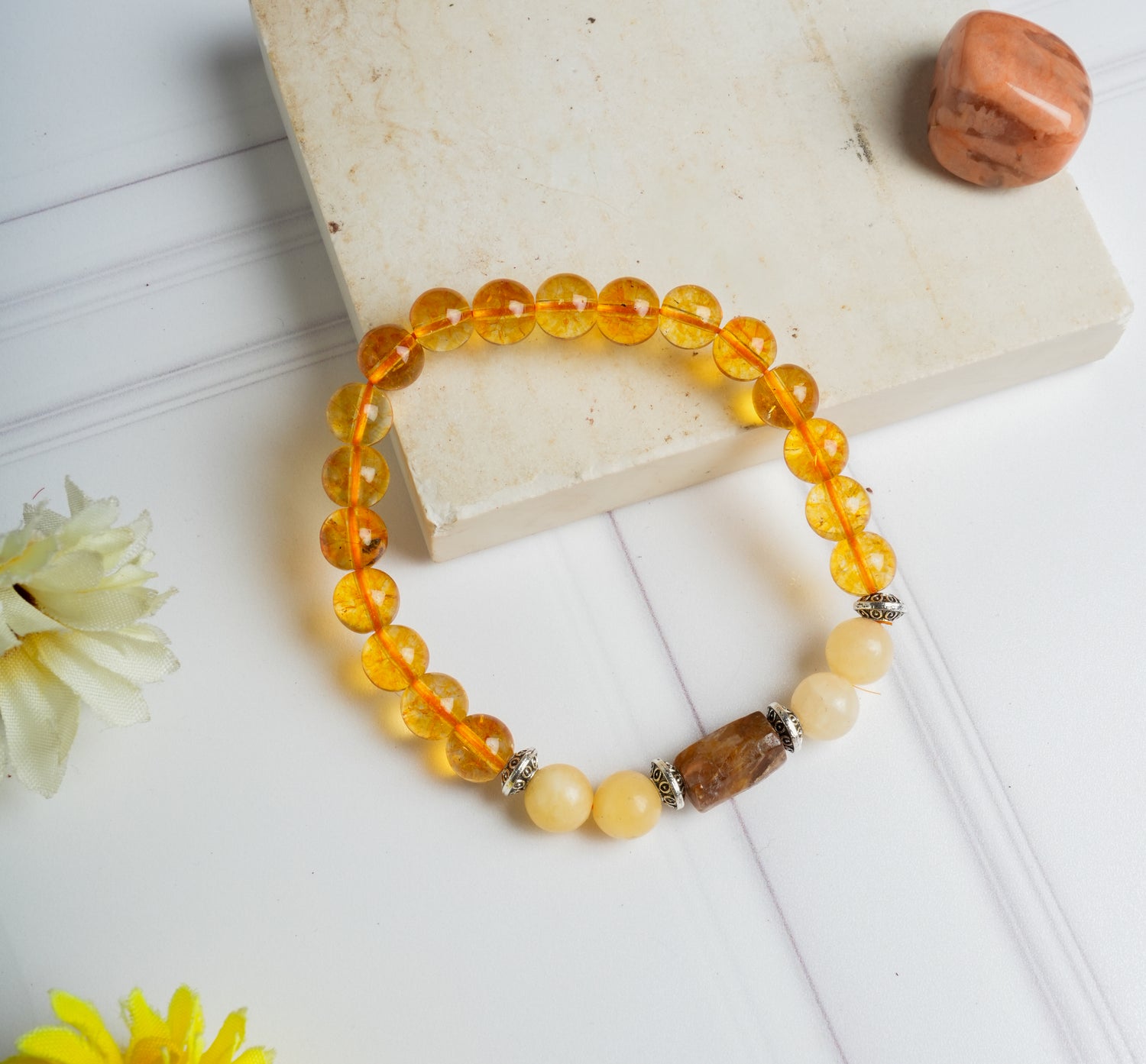 Citrine Bracelet- Sagittarius Zodiac (Dhanusu Rashi)