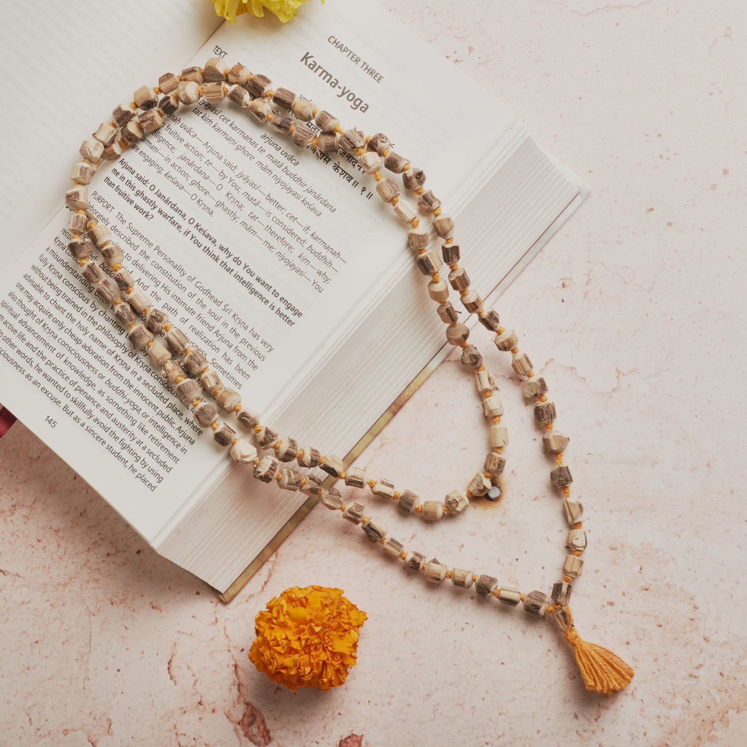 Govt Certified Original Tulsi 108 Beads Mala